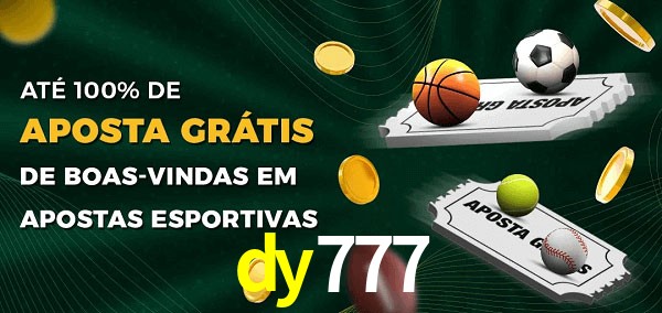 dy777 Ate 100% de Aposta Gratis